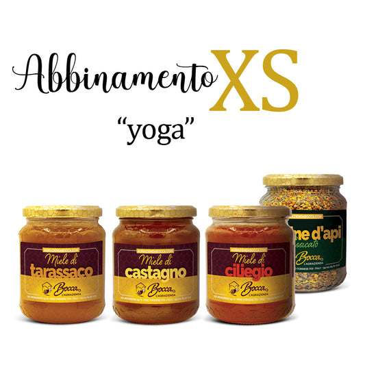 AgriAzienda BOCCA - abbinamento XS "yoga" + OMAGGIO polline